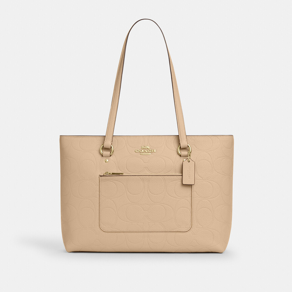 Coach Outlet Station Tote Bag In Signature Leather